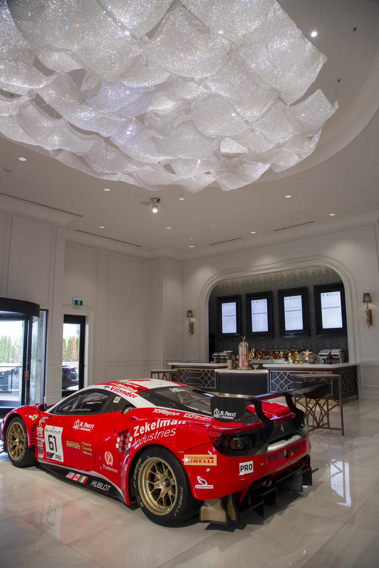 Ferrari in West Lobby