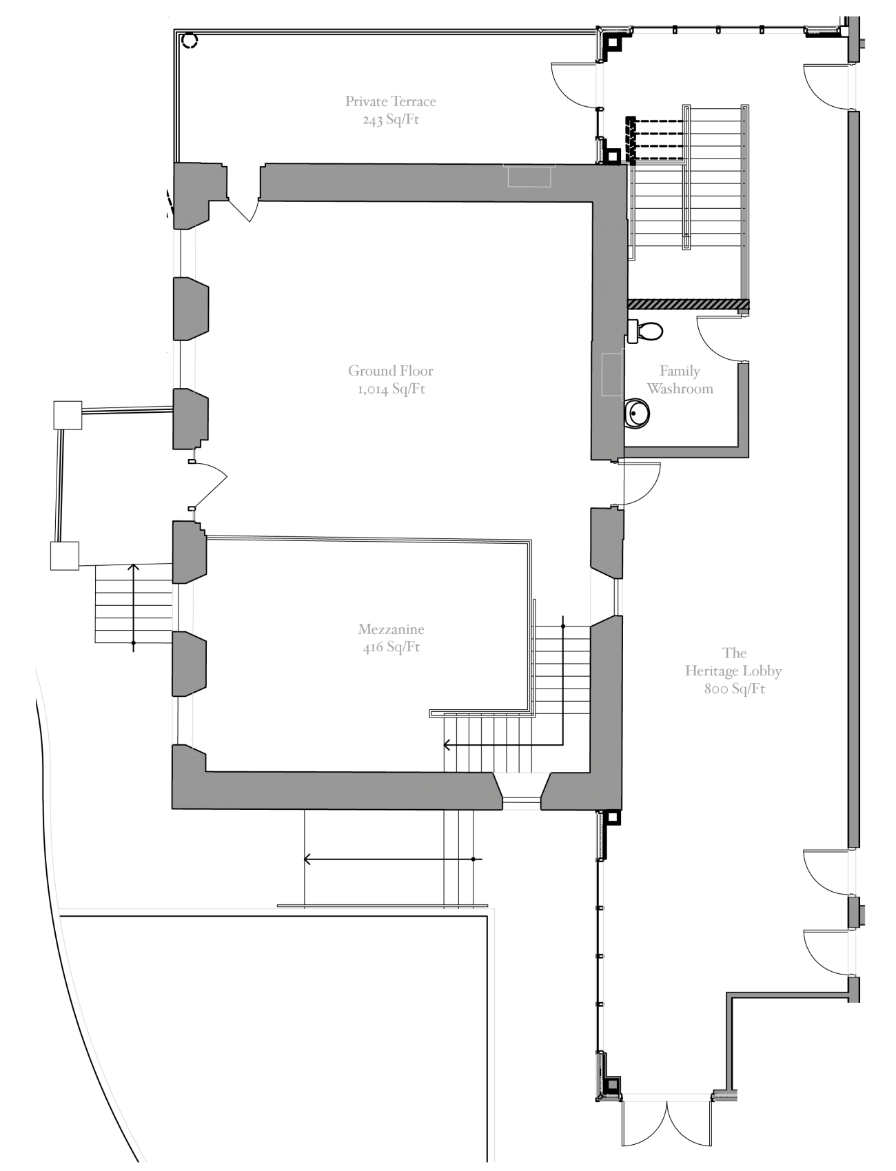 Heritage House Chapel Floorplan