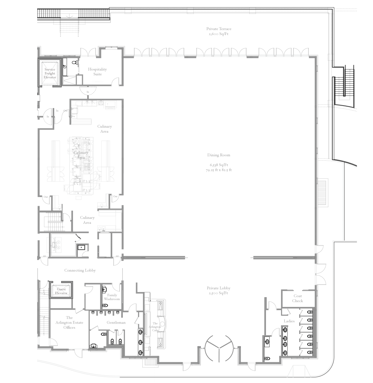 Floorplan for West Wing